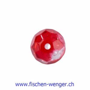Shirasu Glasperlen Prisma Rot