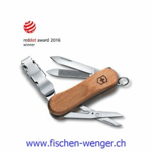 Victorinox Nail Clip 580 Wood Braun