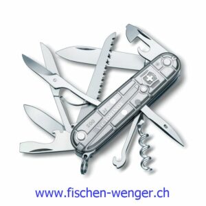 Victorinox Huntsman Silver Transparent