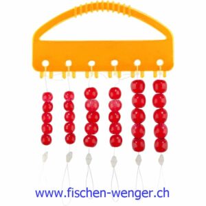 Balzer Glasperlen-Set Rot
