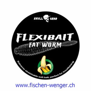 Skull Gear Flexibait Fat Worm Banana