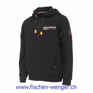 Urban ZIP Hoodie Black Ink