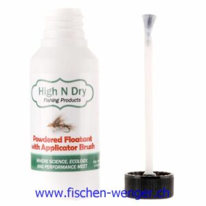 Powdered Floatant with Brush High N Dry Fishing Products