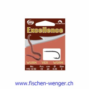 Excellence Worm mit Widerhaken